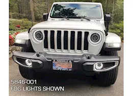 Oracle Lighting 07-c wrangler/gladiator high performance 20w led fog lights blue