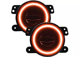 Oracle Lighting 07-c wrangler/gladiator high performance 20w led fog lights amber