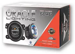 Oracle Lighting 07-c wrangler/gladiator high performance 20w led fog lights 6000k