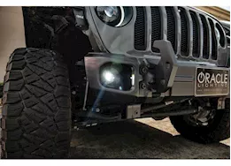 Oracle Lighting 07-c wrangler/gladiator high performance 20w led fog lights 6000k