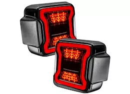 Oracle Lighting 18-c wrangler jl black series led tail lights