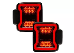 Oracle Lighting 18-c wrangler jl black series led tail lights