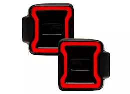 Oracle Lighting 18-c wrangler jl black series led tail lights