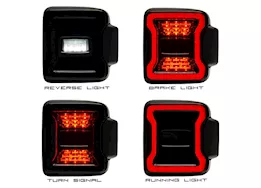 Oracle Lighting 18-c wrangler jl black series led tail lights