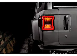 Oracle Lighting 18-c wrangler jl black series led tail lights