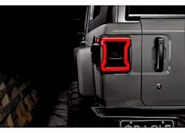 Oracle Lighting 18-c wrangler jl black series led tail lights