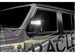 Oracle Lighting 18-c wrangler jl/gladiator jt led off-road side mirrors