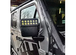 Oracle Lighting 18-c wrangler jl/gladiator jt led off-road side mirrors