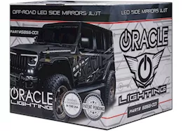 Oracle Lighting 18-c wrangler jl/gladiator jt led off-road side mirrors