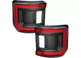 Oracle Lighting 20-c gladiator jt black series flush mount led tail lights