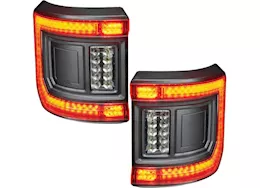 Oracle Lighting 20-c gladiator jt black series flush mount led tail lights