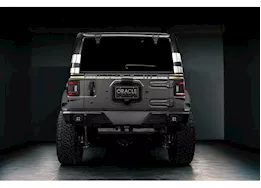 Oracle Lighting 18-c wrangler jl black series flush mount led tail lights