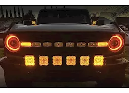 Oracle Lighting 21-c bronco oculus bi led projector headlights amber