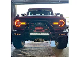 Oracle Lighting 21-c bronco oculus bi led projector headlights amber