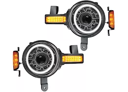 Oracle Lighting 21-c bronco oculus bi-led projector headlight heated lens