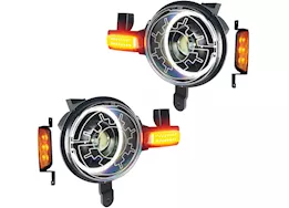 Oracle Lighting 21-c bronco oculus bi-led projector headlight heated lens