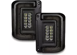 Oracle Lighting 07-18 wrangler jk black series flush mount led tail lights