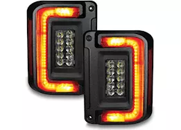 Oracle Lighting 07-18 wrangler jk black series flush mount led tail lights