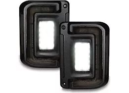 Oracle Lighting 07-18 wrangler jk black series flush mount led tail lights