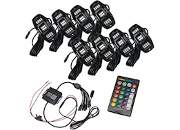 Oracle Lighting Rgb+w underbody wheel well rock light kit (8 pcs)