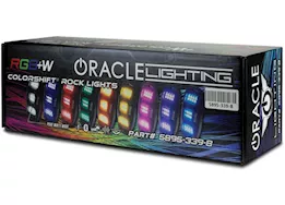 Oracle Lighting Rgb+w underbody wheel well rock light kit (8 pcs)