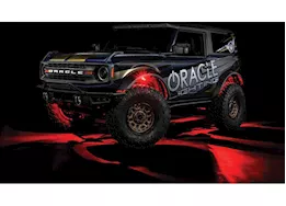 Oracle Lighting Rgb+w underbody wheel well rock light kit (8 pcs)