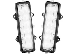 Oracle Lighting 21-c bronco dual function amber/white reverse led flush tail lights