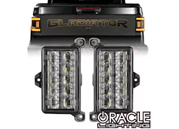 Oracle Lighting 19-c jeep gladiator jt amber/white reverse led flush tail lights