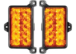 Oracle Lighting 19-c jeep gladiator jt amber/white reverse led flush tail lights