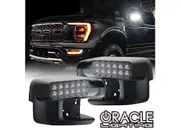 Oracle Lighting 21-c f150 led off-road side mirror ditch lights white emitters