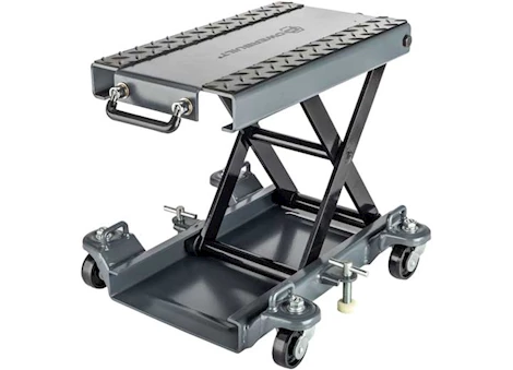 Powerbuilt 1000-pound deluxe utility & motorcycle lift, 4in - 13-1/4in lift Main Image