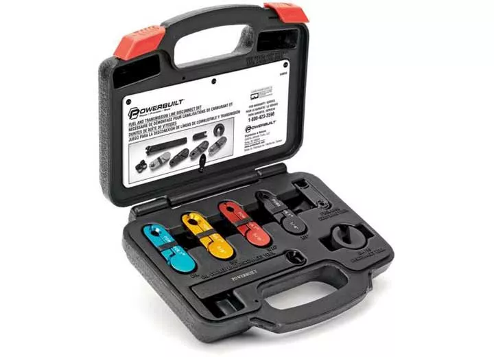 Powerbuilt Fuel and transmission line disconnect set