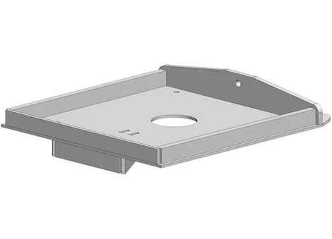 PullRite SuperGlide Quick Connect Capture Plate for 12-3/4" Wide Lippert # 1621 HD Long Pin Boxes Main Image