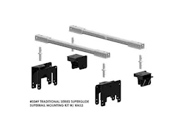 PullRite Traditional Series SuperGlide SuperRail Mounting Kit