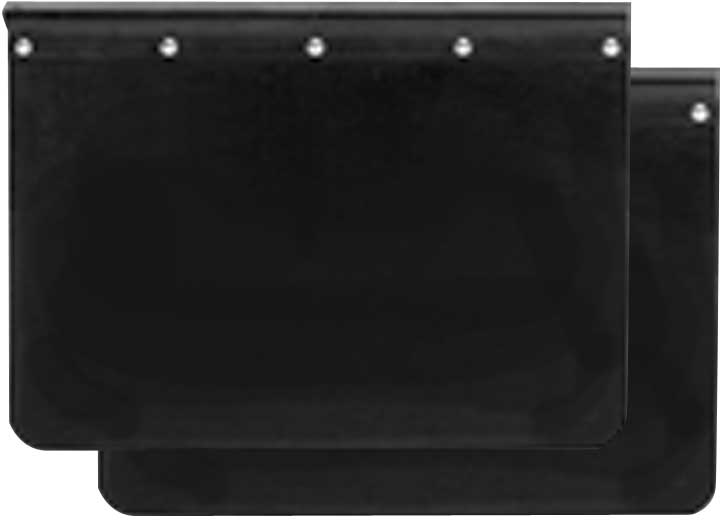 ProMaxx Automotive (single) 19in x 24in plain black rubber mud flap Main Image