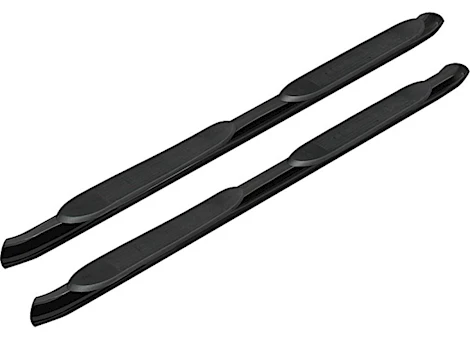 ProMaxx Automotive 19-c ram 1500 crew cab black 4in curved oval step bars rocker panel mounted Main Image