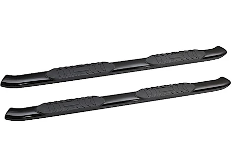 ProMaxx Automotive 99-16 f250/f350 super duty crew cab 5in curved black oval tubes Main Image