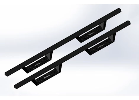 ProMaxx Automotive 19-20 RANGER SUPERCREW TEXTURED BLACK DROP STEP