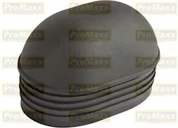 ProMaxx Automotive 4in oval black end cap(each)