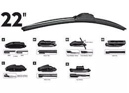 ProMaxx Automotive Rtx-oe wiper blade 22in front multi-fit oe 7pcs