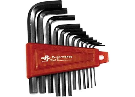 Performance Tool 12PC SAE HEX KEY SET W/HOLDER