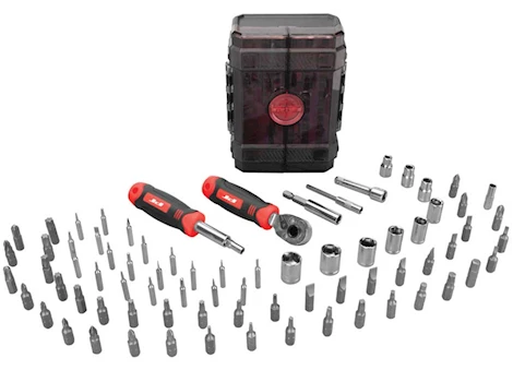 Performance Tool RATCHETING DRIVER TOOL SET, 78 PCS