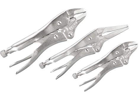 Performance Tool LOCKING PLIERS SET, 3 PCS