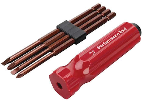 Performance Tool HAMMER SCREWDRIVER KIT, 5 PCS