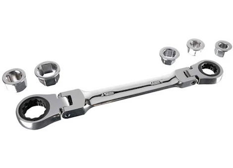 Performance Tool 7-IN-1 MET RATCHETING WRENCH