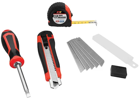 Performance Tool TOOL SET W/ 2-IN-1 SCREWDRIVER, 4 PCS
