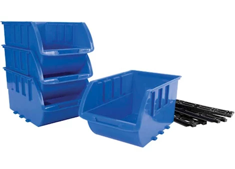 Performance Tool 4PC LARGE STACKABLE TRAYS