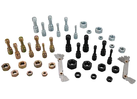 Performance Tool MASTER THREAD RESTRORER KIT, 42 PCS