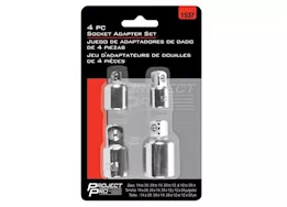 Performance Tool Socket adapter set, 4 pcs