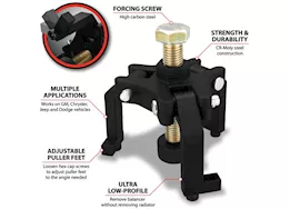 Performance Tool Gm harmonic balancer puller ls engines
